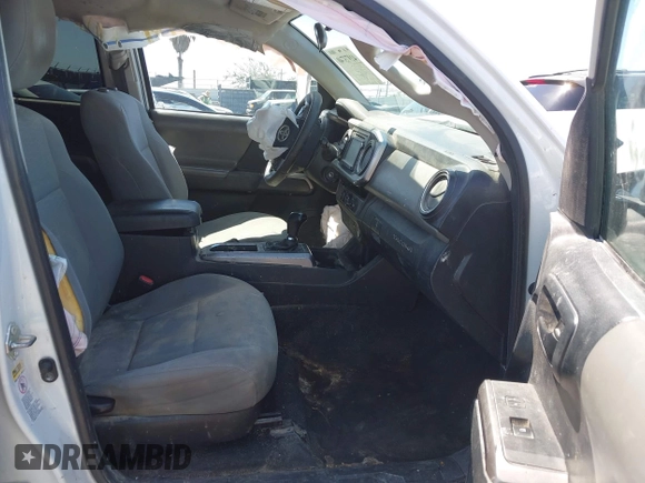 2016 Toyota Tacoma SR5 with VIN 5TFAX5GN8GX053836, listed as a IAAI auction lot 41973740 with 191,653 mi miles. Bid and sale history available at carsss.com. Image 5.