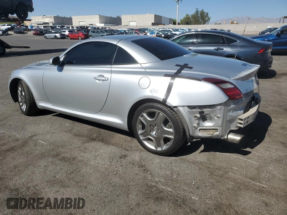 2007 Lexus SC 430 z VIN JTHFN45Y779014368, wystawiony jako Copart lot #54209835 z przebiegiem 105 896 mil mil oraz Szkoda całkowita • Salvage title. Historia ofert i sprzedaży dostępna na DreamBid. Obrazek 2.
