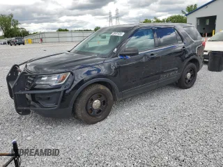 2019 Ford Police Interceptor Utility z VIN 1FM5K8AR0KGB44522, wystawiony jako Copart lot #58401635 z przebiegiem Nie podano mil oraz Tytuł czysty. Historia ofert i sprzedaży dostępna na DreamBid. Obrazek 1.