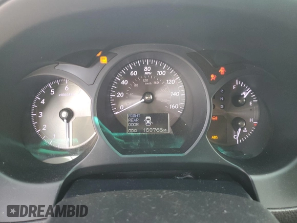 2011 Lexus GS 350 with VIN JTHBE1KS9B0053179, listed as a Copart auction lot 55224285 with 168,765 mi miles and Salvage Title. Bid and sale history available at DreamBid. Image 9.