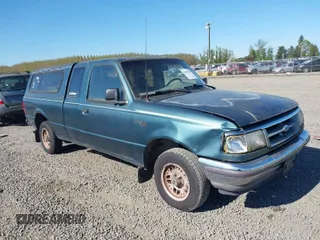 1996 Ford Ranger XL with VIN 1FTCR14A3TPA58983, listed as a IAAI auction lot 42065309 with 120,481 mi miles. Bid and sale history available at carsss.com. Image 1.