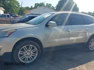 2015 Chevrolet Traverse LT with VIN 1GNKRGKDXFJ236009, listed as a IAAI auction lot 42076239 with Not Provided miles. Bid and sale history available at carsss.com. Image 15.