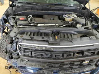 2022 Chevrolet Silverado 1500 Custom with VIN 1GCPDBEK4NZ533187, listed as a Copart auction lot 47368025 with 0 mi miles and Salvage Title. Bid and sale history available at carsss.com. Image 12.