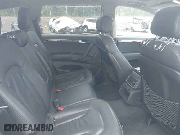 2015 Audi Q7 Premium Plus with VIN WA1LGAFE3FD008123, listed as a IAAI auction lot 42524845 with 94,785 mi miles and . Bid and sale history available at DreamBid. Image 8.