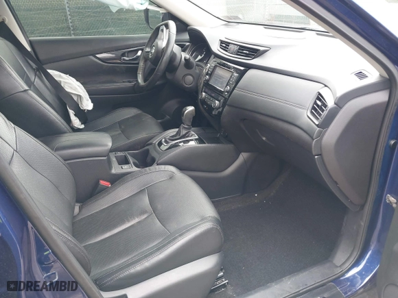 2017 Nissan Rogue SL with VIN 5N1AT2MV0HC742787, listed as a IAAI auction lot 41738314 with 156,574 mi miles. Bid and sale history available at carsss.com. Image 5.