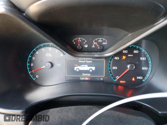 2019 GMC Canyon 4WD SLT with VIN 1GTG6DEN9K1213552, listed as a Copart auction lot 87034594 with 134,185 mi miles and Salvage Title. Bid and sale history available at carsss.com. Image 9.