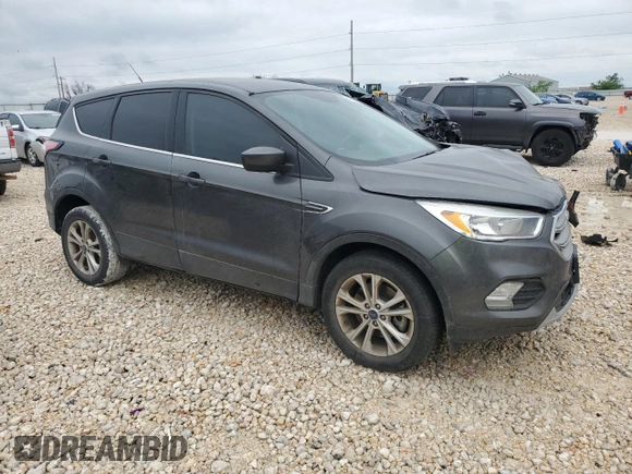2017 Ford Escape SE with VIN 1FMCU0G98HUE35046, listed as a Copart auction lot 50996105 with 60,765 mi miles and Salvage Title. Bid and sale history available at DreamBid. Image 4.