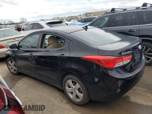 2012 Hyundai Elantra GLS с VIN KMHDH4AEXCU183296, выставлен на аукционе Copart как лот 50887385 с пробегом Не указан миль и Списание • Salvage title. История ставок и продаж доступна на DreamBid. Изображение 2.