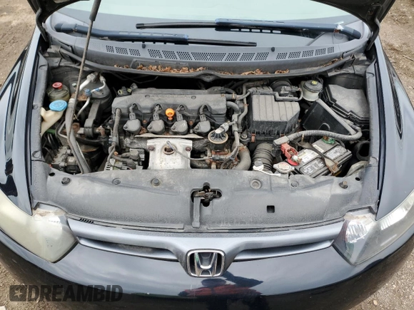 2006 Honda Civic Cpe EX with VIN 2HGFG12826H539689, listed as a Copart auction lot 53753405 with 168,809 mi miles and Clean Title. Bid and sale history available at carsss.com. Image 11.
