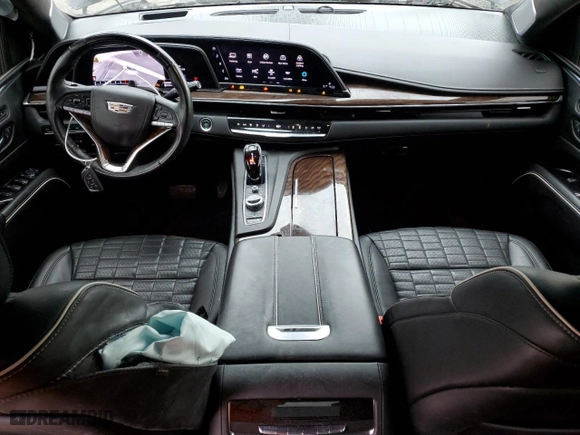 2022 Cadillac Escalade Sport Platinum with VIN 1GYS4GKL5NR166461, listed as a Copart auction lot 79313394 with 32,586 mi miles and Salvage Title. Bid and sale history available at carsss.com. Image 8.