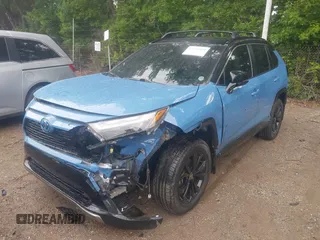 2022 Toyota RAV4 Hybrid XSE with VIN JTME6RFV7ND527447, listed as a IAAI auction lot 42358584 with 50,394 mi miles and . Bid and sale history available at DreamBid. Image 17.