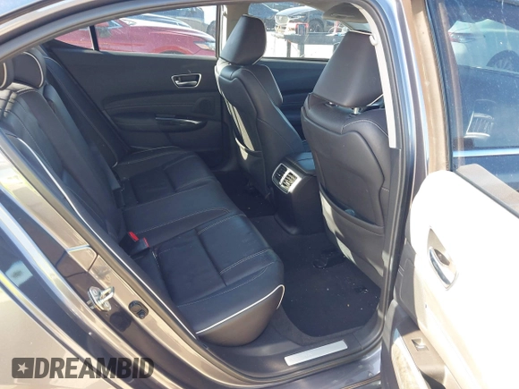 2020 Acura TLX w/Technology Pkg with VIN 19UUB2F45LA003302, listed as a IAAI auction lot 41738499 with 51,835 mi miles. Bid and sale history available at carsss.com. Image 8.