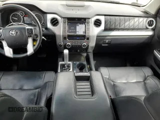 2016 Toyota Tundra 4WD Truck Platinum with VIN 5TFAW5F16GX550370, listed as a Copart auction lot 50226495 with 111,812 mi miles and Salvage Title. Bid and sale history available at carsss.com. Image 8.