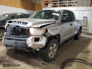 2014 Toyota Tundra 4WD Truck SR with VIN 5TFUY5F12EX410482, listed as a Copart auction lot 46003365 with 187,516 mi miles and Salvage Title. Bid and sale history available at carsss.com. Image 1.