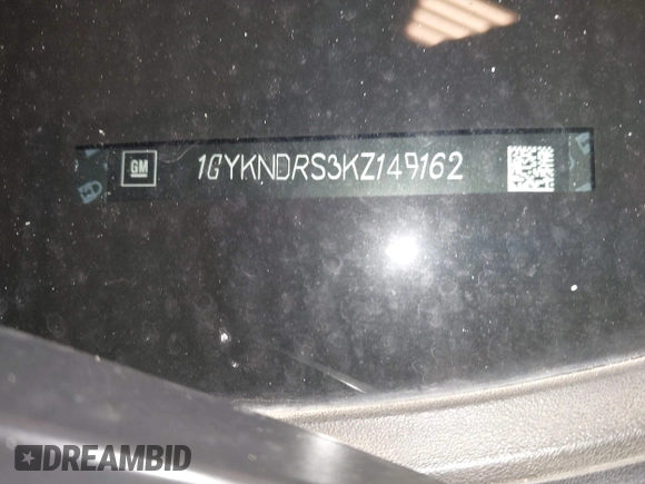 2019 Cadillac XT5 Luxury AWD z VIN 1GYKNDRS3KZ149162, wystawiony jako IAAI lot #42050088 z przebiegiem 109 364 mil mil oraz . Historia ofert i sprzedaży dostępna na DreamBid. Obrazek 9.