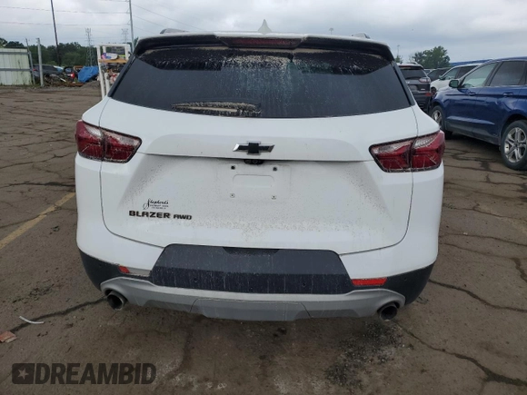 2021 Chevrolet Blazer LT z VIN 3GNKBJR4XMS529265, wystawiony jako Copart lot #63696144 z przebiegiem 76 123 mil mil oraz Szkoda całkowita • Salvage title. Historia ofert i sprzedaży dostępna na DreamBid. Obrazek 6.