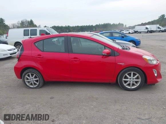 2015 Toyota Prius One with VIN JTDKDTB32F1098845, listed as a IAAI auction lot 42124053 with 111,871 mi miles and . Bid and sale history available at carsss.com. Image 13.