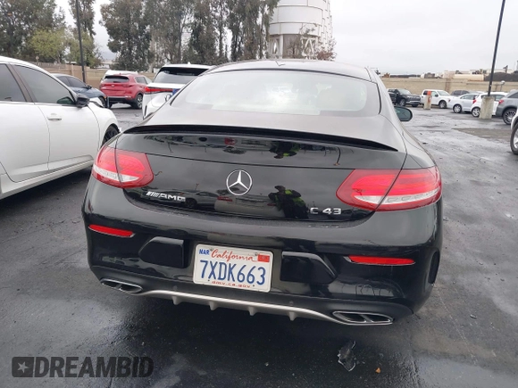 2017 Mercedes-Benz C 43 AMG with VIN WDDWJ6EB1HF501160, listed as a IAAI auction lot 42185283 with 36,450 mi miles and . Bid and sale history available at carsss.com. Image 17.