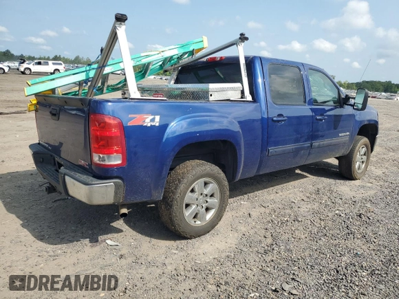 2013 GMC Sierra 1500 SLT with VIN 3GTP2WE70DG378533, listed as a Copart auction lot 59716065 with 233,607 mi miles and Salvage title. Bid and sale history available at DreamBid. Image 3.