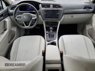 2023 Volkswagen Tiguan SE with VIN 3VVMB7AX5PM073857, listed as a Copart auction lot 55640065 with 16,177 mi miles and Salvage title. Bid and sale history available at DreamBid. Image 8.