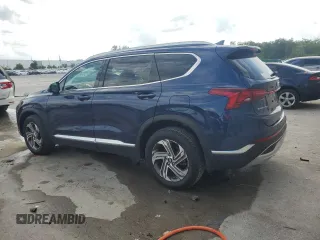 2022 Hyundai Santa Fe SEL with VIN 5NMS24AJ3NH377026, listed as a Copart auction lot 52202505 with 33,051 mi miles and Salvage Title. Bid and sale history available at DreamBid. Image 2.