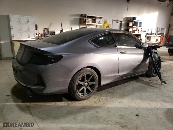 2017 Honda Accord Coupe LX-S with VIN 1HGCT1B36HA000738, listed as a Copart auction lot 43306465 with 98,054 mi miles and Salvage Title. Bid and sale history available at carsss.com. Image 3.