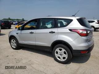 2018 Ford Escape S with VIN 1FMCU0F73JUA70541, listed as a Copart auction lot 60305685 with 92,400 mi miles and Salvage title. Bid and sale history available at DreamBid. Image 2.