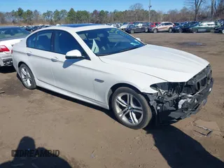 2016 BMW 5 Series 528i xDrive with VIN WBA5A7C58GG145739, listed as a IAAI auction lot 41976659 with 134,663 mi miles. Bid and sale history available at carsss.com. Image 1.
