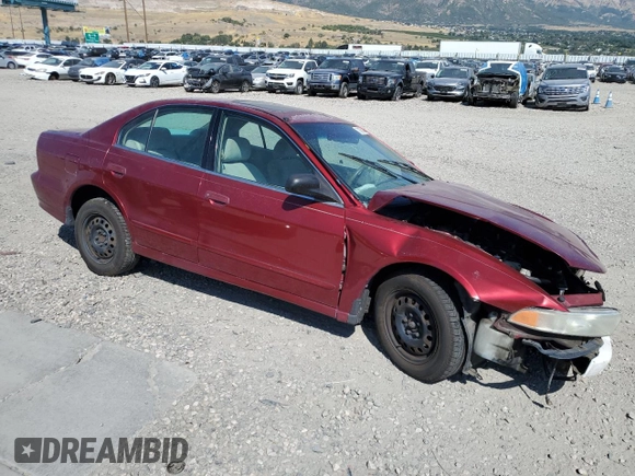 2000 Mitsubishi Galant ES with VIN 4A3AA46G4YE095879, listed as a Copart auction lot 70035904 with 180,089 mi miles and Salvage Title. Bid and sale history available at carsss.com. Image 4.