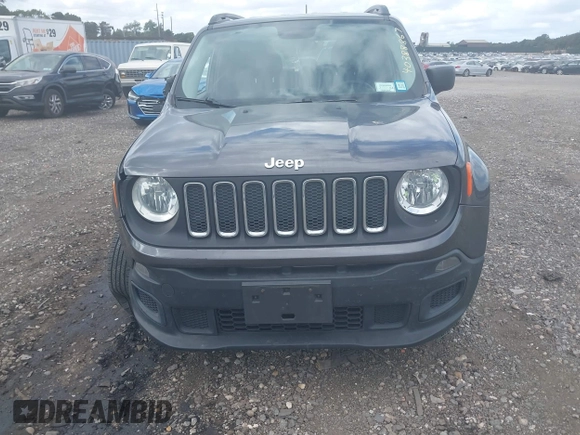 2016 Jeep Renegade Sport with VIN ZACCJBAT9GPE18687, listed as a IAAI auction lot 40388867 with 94,977 mi miles and . Bid and sale history available at DreamBid. Image 12.
