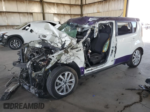 2019 Kia Soul + with VIN KNDJP3A58K7650331, listed as a Copart auction lot 45686285 with Not Provided miles and Salvage Title. Bid and sale history available at DreamBid. Image 1.