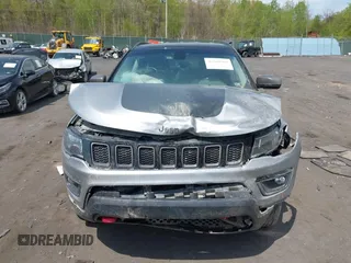 2020 Jeep Compass Trailhawk with VIN 3C4NJDDB4LT171685, listed as a IAAI auction lot 42168366 with 76,390 mi miles and . Bid and sale history available at DreamBid. Image 12.