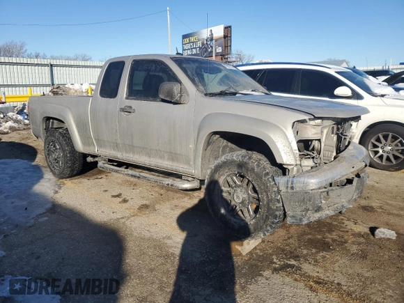 2008 GMC Canyon SLE1 with VIN 1GTDT19E288103964, listed as a Copart auction lot 87887525 with 193,833 mi miles and Salvage Title. Bid and sale history available at carsss.com. Image 4.