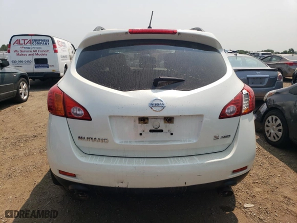 2009 Nissan Murano LE with VIN JN8AZ18WX9W111579, listed as a Copart auction lot 64695264 with 172,780 mi miles and Clean Title. Bid and sale history available at carsss.com. Image 6.