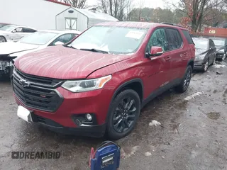 2021 Chevrolet Traverse RS with VIN 1GNERJKW7MJ143800, listed as a IAAI auction lot 41263252 with 211,463 mi miles. Bid and sale history available at carsss.com. Image 17.