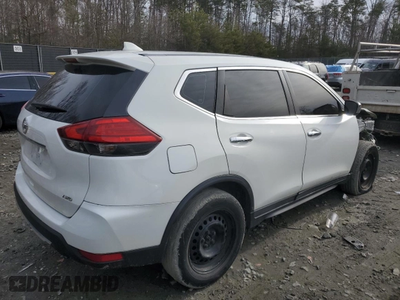 2017 Nissan Rogue SV with VIN KNMAT2MV6HP546897, listed as a Copart auction lot 47996195 with 203,585 mi miles and Salvage Title. Bid and sale history available at carsss.com. Image 3.