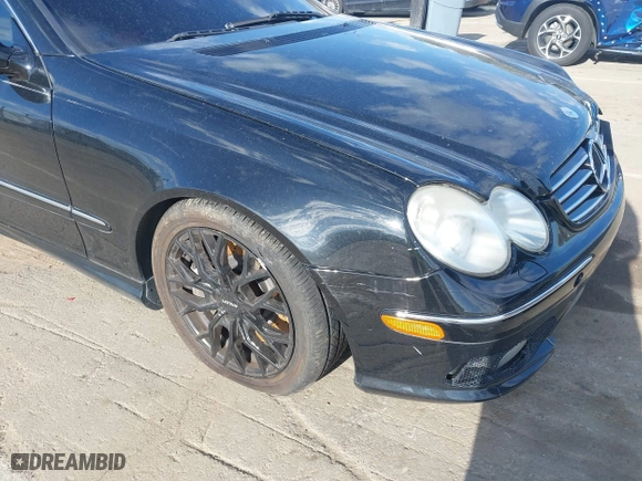 2004 Mercedes-Benz CLK-Class 5.0L with VIN WDBTJ75J14F095156, listed as a IAAI auction lot 41815605 with 176,902 mi miles. Bid and sale history available at carsss.com. Image 12.
