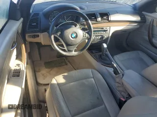 2011 BMW 1 Series 128i with VIN WBAUN1C53BVH82638, listed as a Copart auction lot 85823794 with 137,142 mi miles and Salvage title. Bid and sale history available at DreamBid. Image 8.
