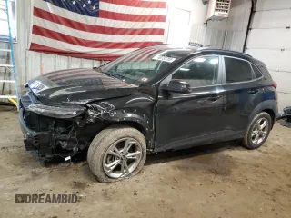 2022 Hyundai Kona SEL with VIN KM8K6CAB0NU818879, listed as a Copart auction lot 48735765 with 48,914 mi miles and Salvage Title. Bid and sale history available at DreamBid. Image 1.