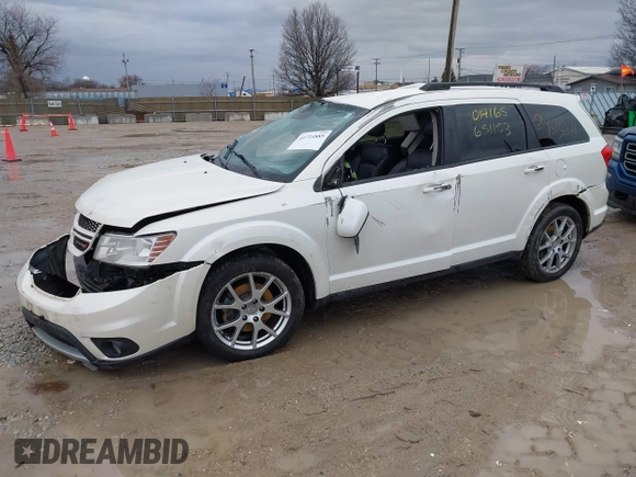 2013 Dodge Journey R/T with VIN 3C4PDDEG0DT651153, listed as a IAAI auction lot 41724885 with 133,391 mi miles and . Bid and sale history available at DreamBid. Image 2.