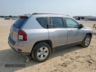 2017 Jeep Compass High Altitude with VIN 1C4NJCEB4HD198794, listed as a Copart auction lot 56976745 with 183,196 mi miles and Salvage title. Bid and sale history available at DreamBid. Image 3.