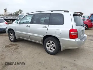 2002 Toyota Highlander z VIN JTEGD21A520038487, wystawiony jako IAAI lot #42360225 z przebiegiem 163 470 mil mil oraz . Historia ofert i sprzedaży dostępna na DreamBid. Obrazek 3.