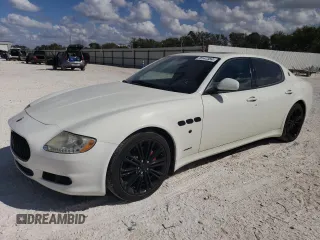 2011 Maserati Quattroporte z VIN ZAM39FKA2B0054362, wystawiony jako Copart lot #78147354 z przebiegiem 43 289 mil mil oraz Tytuł czysty. Historia ofert i sprzedaży dostępna na DreamBid. Obrazek 1.