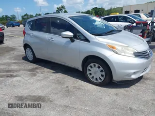 2015 Nissan Note S with VIN 3N1CE2CP3FL425195, listed as a IAAI auction lot 42510215 with 63,760 mi miles and . Bid and sale history available at DreamBid. Image 1.