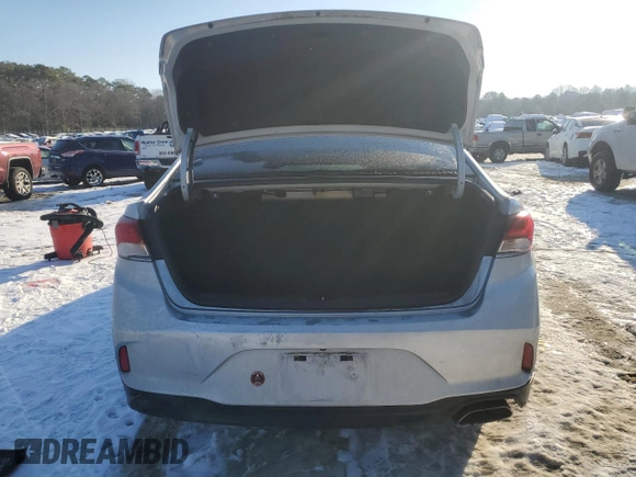 2018 Hyundai Sonata SEL with VIN 5NPE34AF6JH671975, listed as a Copart auction lot 88004705 with 128,123 mi miles and Salvage Title. Bid and sale history available at DreamBid. Image 6.