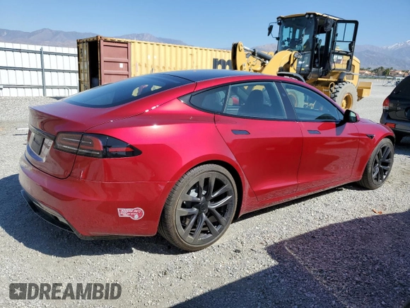 2024 Tesla Model S с VIN 5YJSA1E51RF537362, выставлен на аукционе Copart как лот 46931465 с пробегом 19 467 миль миль и Списание • Salvage title. История ставок и продаж доступна на DreamBid. Изображение 3.