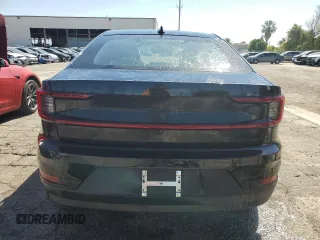 2023 Polestar 2 with VIN YSMEG3KA0PL161499, listed as a Copart auction lot 52805095 with 35,150 mi miles and Salvage Title. Bid and sale history available at carsss.com. Image 6.
