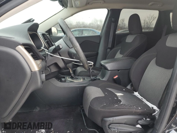 2016 Jeep Cherokee Sport with VIN 1C4PJMAB9GW277403, listed as a Copart auction lot 45113385 with 55,937 mi miles and Salvage Title. Bid and sale history available at DreamBid. Image 7.
