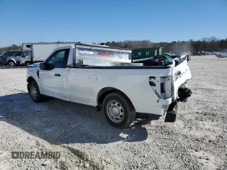 2023 Ford F-150 XL with VIN 1FTMF1CB5PKG04452, listed as a Copart auction lot 44376705 with 23,722 mi miles and Salvage Title. Bid and sale history available at carsss.com. Image 2.