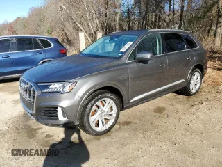 2024 Audi Q7 Premium Plus with VIN WA1LXBF7XRD004548, listed as a Copart auction lot 80491204 with 18,606 mi miles and Salvage title. Bid and sale history available at DreamBid. Image 1.